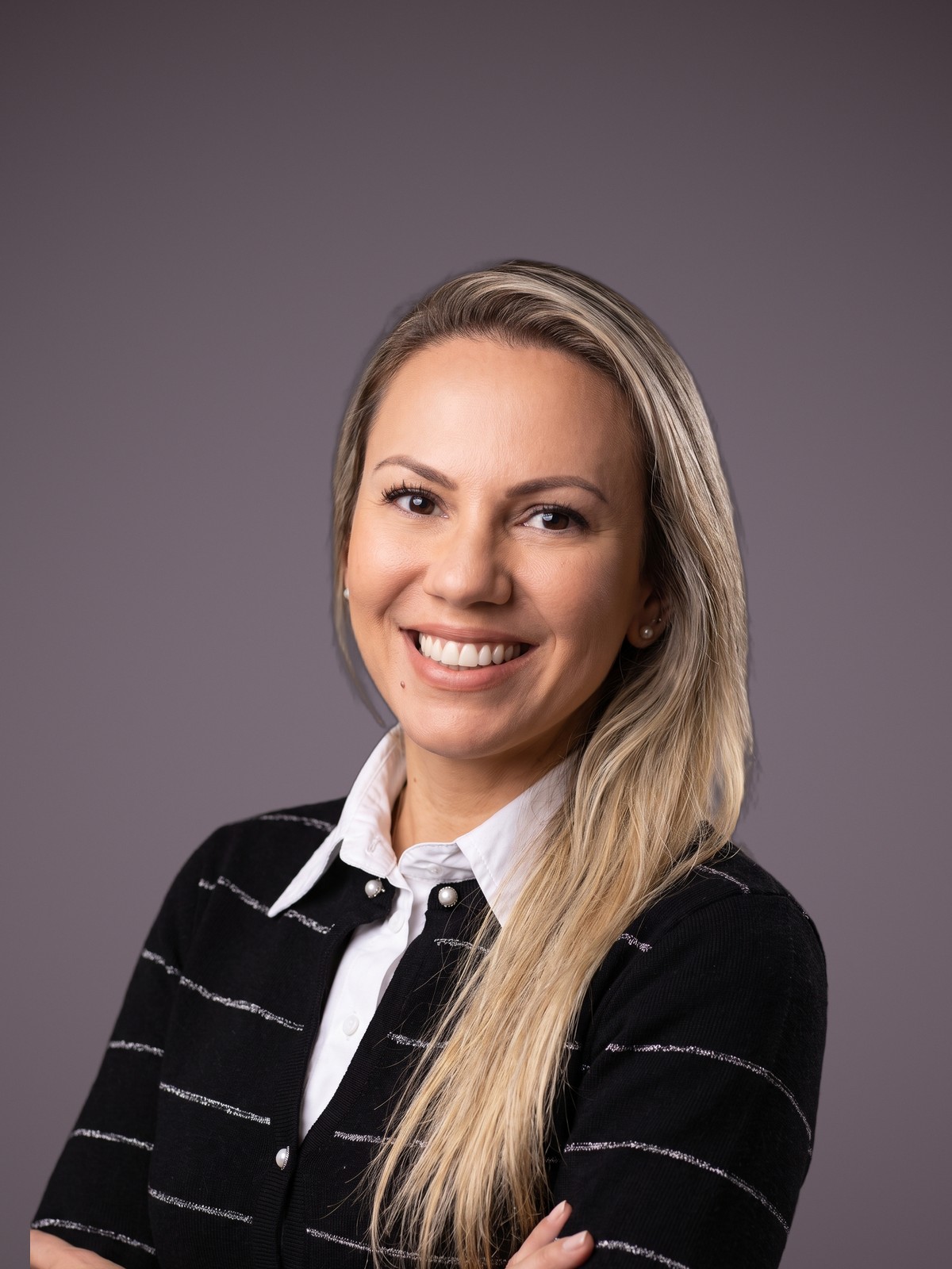 Retrato de Lenize, secretária do CAD